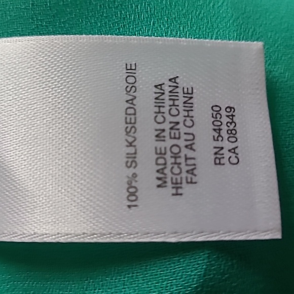 3X NWT SILK 100% Jones New York fully lined blouse - Picture 7 of 8